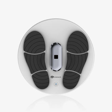 PureMate Foot Circulation with 99 Intensity Levels & 50 Modes, EMS & TENS Massager, Improve Blood Circulation & Reduce Swelling in Feet & Ankles, Medically Certified for Diabetics & Swelling Relief