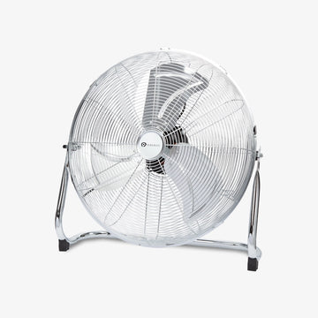 20-Inch Chrome Gym Floor Fan