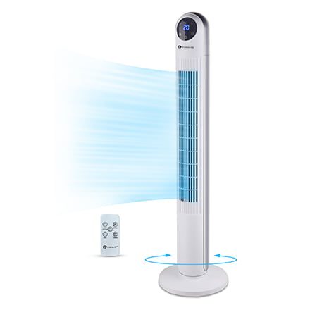 43" Tower Fan with Oscillation, Portable Cooling Tower Fan with Timer