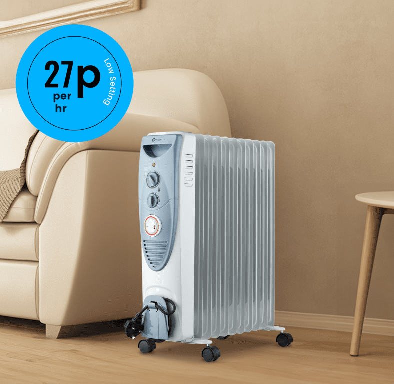 2500W Oil Filled Radiator With 11 Fins Heating