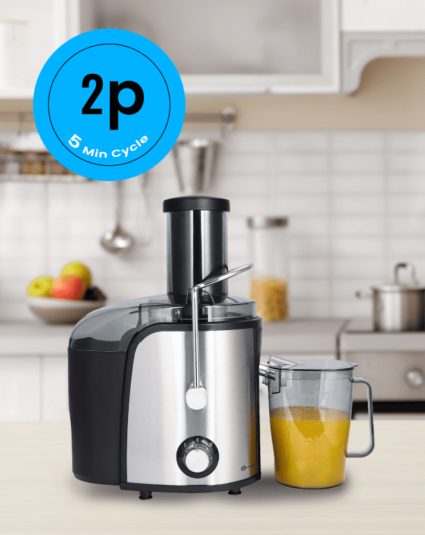 Naturopure 800W Professional Centrifugal Whole Fruit Juicer Extractor Machine