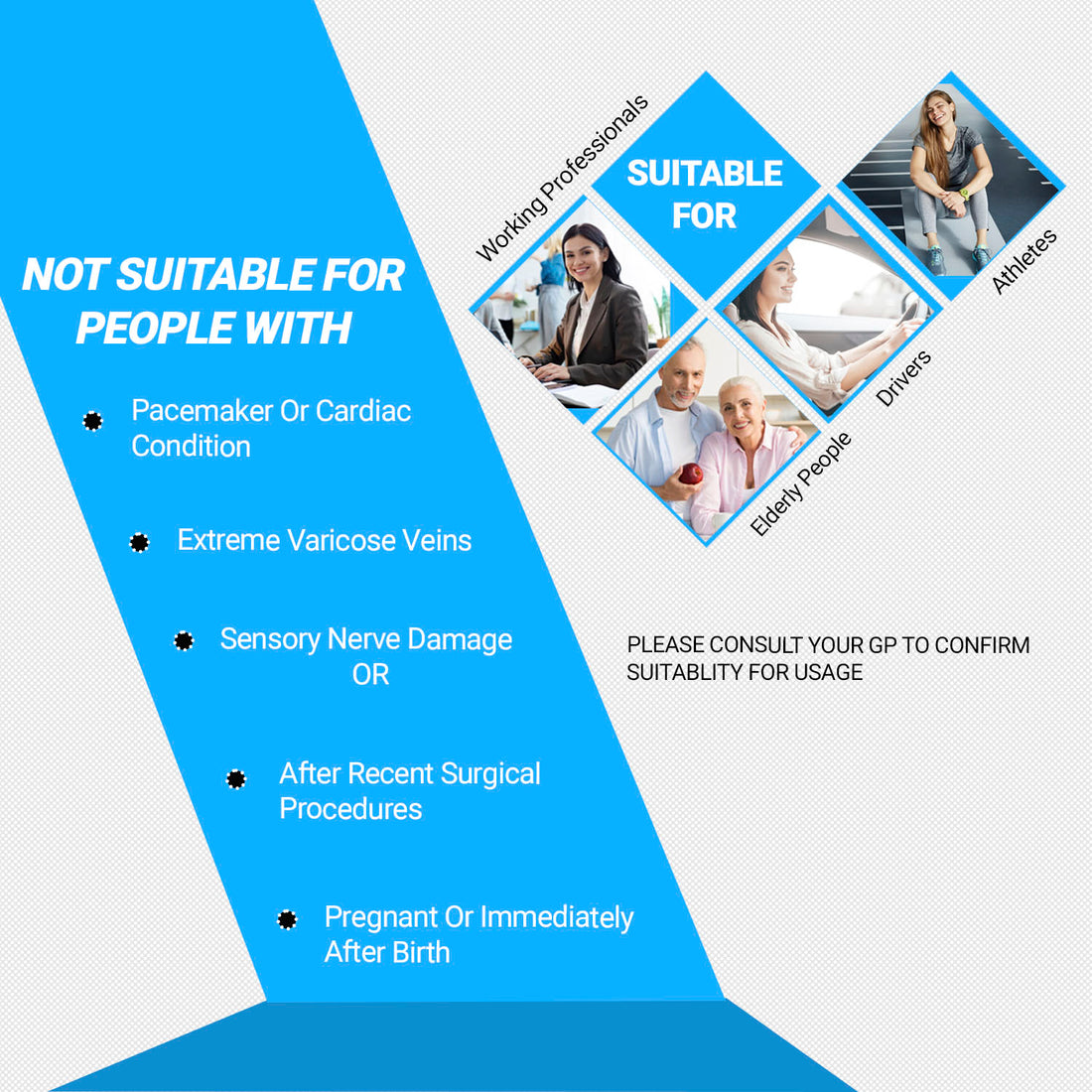 PureMate PM605 Circulation Foot &amp; Body Massager