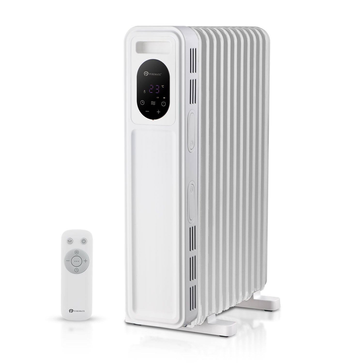 2300W Digital Oil Filled Radiator - White