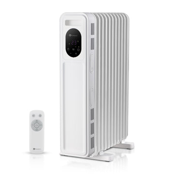 2300W Digital Oil Filled Radiator - White