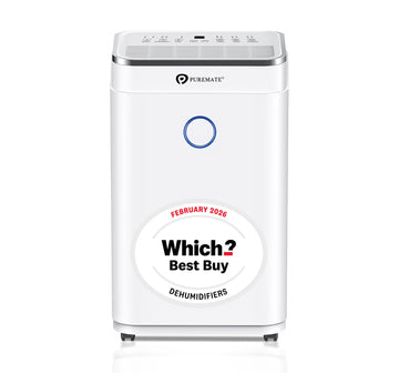 20L Dehumidifier for Home, Adjustable Humidity Sensor, Digital Display, Large 6.5L Tank, Continuous Drainage, Sleep Mode, Laundry Drying, 24H Timer, Ideal for Damp & Condensation