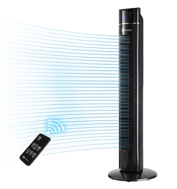 43" Oscillating Tower Fan with air Purifier and Aroma Function