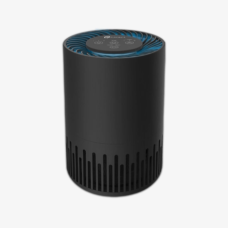 True HEPA Air Purifier with 4 Speed Settings – Black